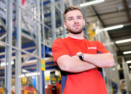 Mitarbeiter Logistik